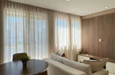 Apartamento mobiliado com 2 dormitórios para alugar, 60 m² por r$ 7.473/mês - alphaville - santana de parnaíba/sp