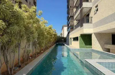 Apartamento mobiliado com 1 dormitório para alugar, 40 m² - alphaville - barueri/sp