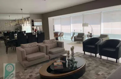 Apartamento mobiliado com 3 dormitórios para alugar, 235 m² - alphaville - barueri/sp