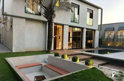 Casa mobiliada e decorada com 3 dormitórios, 364 m² - venda por r$ 6.000.000 ou aluguel por r$ 35.000/mês - alphaville 9 - santana de parnaíba/sp