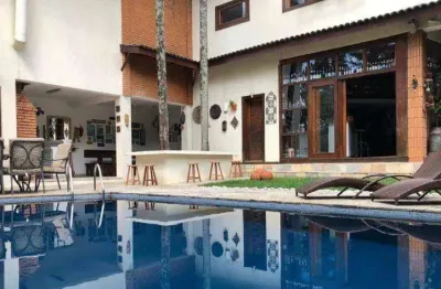 Casa com 4 dormitórios à venda, 500 m² por r$ 3.300.000,00 - alphaville 10 - santana de parnaíba/sp