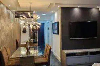 Apartamento Mobiliado com 3 dormitórios à venda, 87 m² por R$ 1.350.000 - Alphaville - Barueri/SP