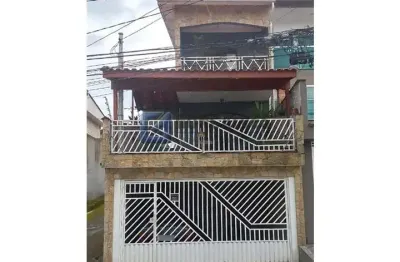 Casa com 3 quartos à venda na demetrio ghirardello, r, jardim las vegas, santo andré por r$ 670.000