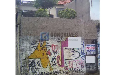 Terreno à venda na Rua Bernardo Guimarães, Vila Luzita, Santo André