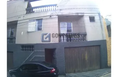 Casa com 3 quartos à venda na rua virgílio di cicco, vila palmares, santo andré, 180 m2 por r$ 598.000