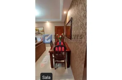 Apartamento cobertura 2 dormitórios sendo 1 suite, 161 mts² no bairro santa maria em santo andré.