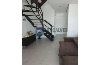 Apartamento cobertura 3 dormitórios sendo 1 suite, 163 mts²  na vila alzira em santo andré