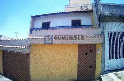 Casa com 4 quartos à venda na Rua Cosmópolis, Jardim Cristiane, Santo André, 396 m2 por R$ 1.250.000