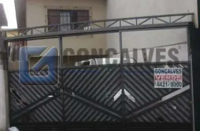 Casa com 2 quartos à venda na gago coutinho, av, vila aquilino, santo andré por r$ 500.000