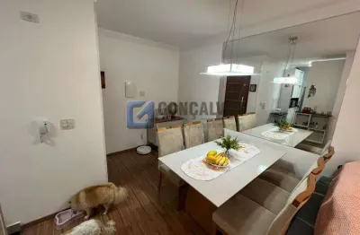 Apartamento cobertura 2 suites, 128 mts² na vila valparaíso em santo andré