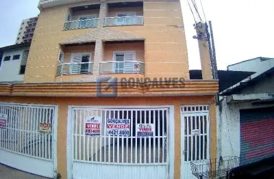 Apartamento Cobertura 3 dormitórios sendo 1 suite, 152 mts² na Vila Curuça em Santo André
