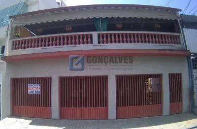 Casa com 3 quartos à venda na Rua Leonardo da Vinci, Vila Homero Thon, Santo André, 295 m2 por R$ 890.000