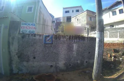 Terreno à venda na rua índia, parque oratório, santo andré por r$ 350.000