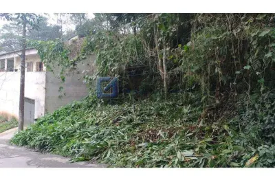 Terreno à venda na rua jacutinga, cidade recreio da borda do campo, santo andré por r$ 130.000