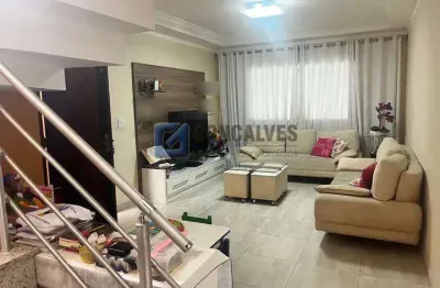 Sobrado 3 suites, 167 mts² no bairro parque oratório em santo andré.