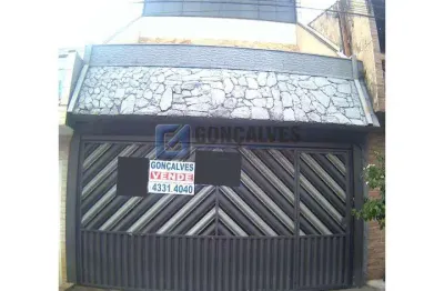 Sobrado 3 dormitórios sendo 1 suite, 266 mts² no bairro jardim itapoa em santo andré