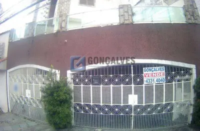 Casa com 3 quartos à venda na xingu, r, vila valparaíso, santo andré, 278 m2 por r$ 850.000