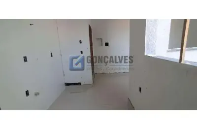 Apartamento cobertura 2 dormitórios sendo 1 suite, 90 mts² no bairro campestre em santo andré.