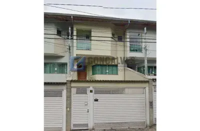 Casa com 3 quartos à venda na walter helio barbosa, pc, vila lucinda, santo andré, 144 m2 por r$ 720.000