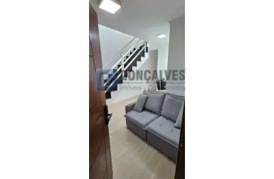 Apartamento cobertura 2 dormitórios,110 mts² na vila metalurgica em santo andré