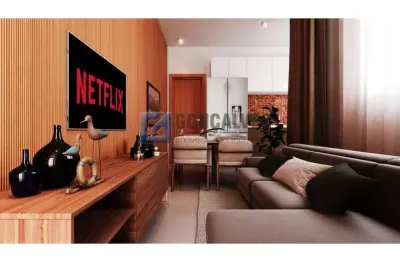 Apartamento com 2 quartos à venda na avenida tietê, campestre, santo andré, 46 m2 por r$ 403.000