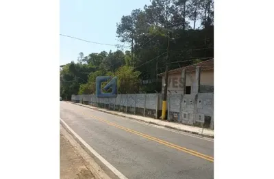 Terreno com 350,34m² à venda no bairro colônia em ribeirão pires/sp