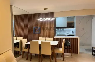 Apartamento á venda com 3 quartos, sendo 2 suítes na Vila Lusitânia em São Bernardo do Campo