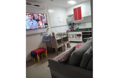 Apartamento com 2 quartos à venda na vila aquilino em santo andré/sp.