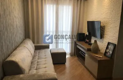 Apartamento com 3 quartos à venda na itamarati, av, parque erasmo assunção, santo andré, 59 m2 por r$ 437.000