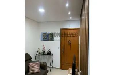 Apartamento cobertura 2 dormitórios sendo 1 suite, 108 mts² na vila bela vista em santo andré