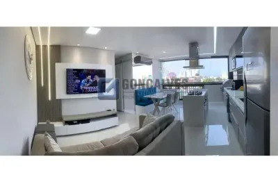 Apartamento 2 dormitórios sendo 1 suite, 50 mts² no bairro parque das nações em santo andré.