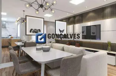 Cobertura Duplex em Vila Guiomar, Santo André – 130,24 m², 1 vaga, 2 andares