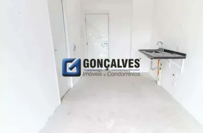 Apartamento residencial com 1 quarto e 1 suíte na Jardim Independência, SP – 28 m² de área externa