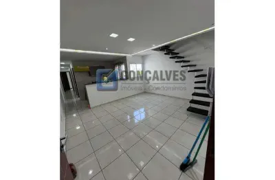 Cobertura Duplex com 3 Quartos, 1 Suíte e 1 Vaga em Vila Pires, Santo André