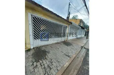 Casa Comercial com 2 Quartos à Venda em Vila Lutécia, Santo André – 157 m² de Terreno