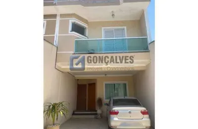 Sobrado Residencial com 3 suítes, 4 vagas e mobiliado – Independência, SBC