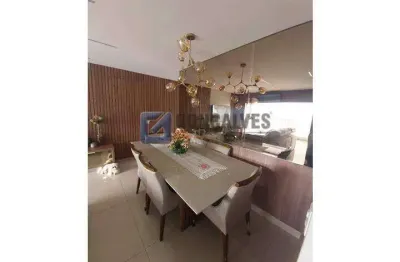 Apartamento 3 suítes com Varanda Gourmet - Centro de Santo André