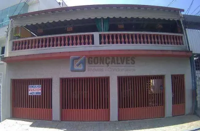 Sobrado à venda em Santo André – Vila Homero Thon | 3 dormitórios, 1 suíte, 3 vagas