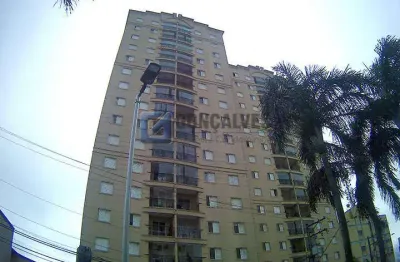 Apartamento 2 dormitórios à venda no Assunção, SBC – 58m² interna + 58m² externa, 1 vaga