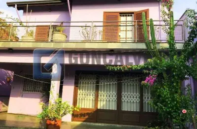 Sobrado à venda em Jardim Bom Pastor, Santo André – 3 quartos, 4 vagas e área ampla