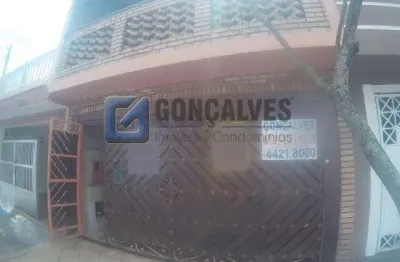 Sobrado residencial à venda em Santo André – Parque Novo Oratório, 3 quartos, 3 vagas