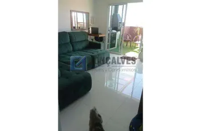 Cobertura 82 m² com 2 Dorms e 1 Suíte em Vila Alzira, Santo André