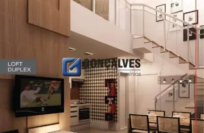 Apartamento 1 Dormitório + Suíte, Varanda Gourmet, Mobiliado – Jardim do Mar, SBC