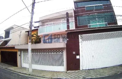 Casa com 3 quartos à venda na sampaio moreira, r, vila scarpelli, santo andré por r$ 1.380.000