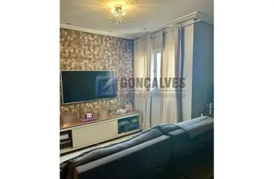 Apartamento cobertura 2 dormitórios sendo 1 suite, 124 mts² na vila camilopolis em santo andré.