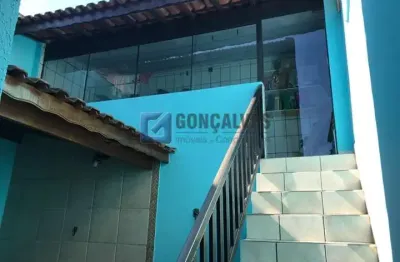 Casa com 2 quartos à venda na arcangelo campanella, r, jardim calux, são bernardo do campo, 140 m2 por r$ 480.000