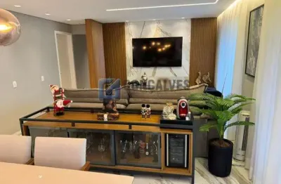 Apartamento, 03 quartos sendo 3 suítes, 114m², centro, santo andré.