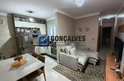 Apartamento mobiliado 02 dormitórios sendo 01 suíte a venda- Jardim Paraiso - Santo André-/SP