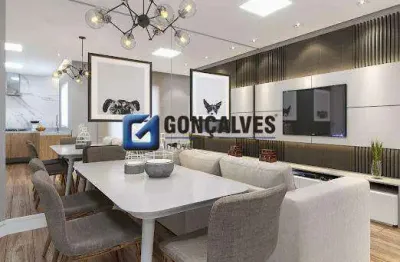 Cobertura Duplex em Vila Guiomar, Santo André – 136,46 m², 2 Quartos