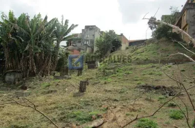 Terreno à venda na rua flávio, vila luzita, santo andré por r$ 1.300.000